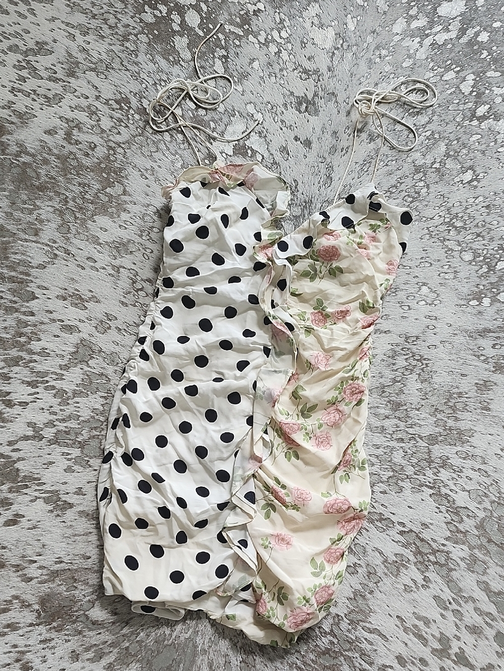 For Love & Lemons Mochi Shirred Mini Dress SzS - Picture 4 of 9